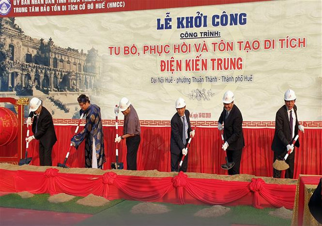 Restoration of Nguyen Dynasty’s Kien Trung Palace starts ảnh 1 Restoration of Nguyen Dynasty’s Kien Trung Palace starts ảnh 1