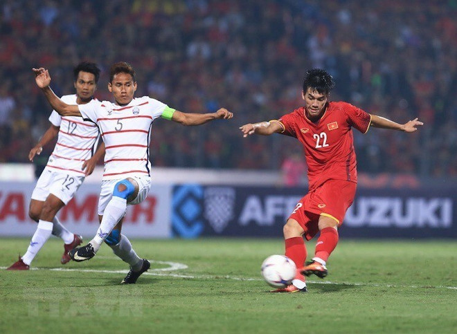 Vietnam defeat Cambodia 3-0, entering semifinal of 2018 AFF Suzuki Cup ảnh 1 Vietnam defeat Cambodia 3-0, entering semifinal of 2018 AFF Suzuki Cup ảnh 1