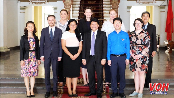 HCM City’s official receives Australian delegation ảnh 1 HCM City’s official receives Australian delegation ảnh 1