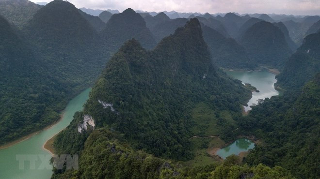 Non Nuoc Cao Bang receives UNESCO global geopark status ảnh 1