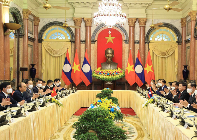 Vietnam, Laos target more comprehensive, practical cooperation ảnh 1 Vietnam, Laos target more comprehensive, practical cooperation ảnh 1