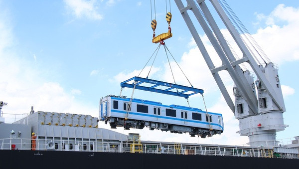 HCM City receives two more trains of Metro Line No.1 ảnh 2 HCM City receives two more trains of Metro Line No.1 ảnh 2