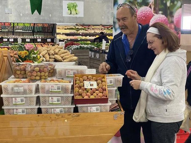 Vietnamese lychees hit shelves in Belgium ảnh 1