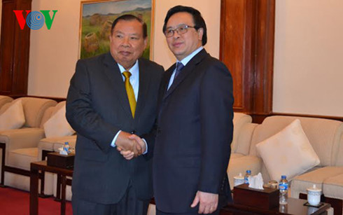 Party chief’s special envoy reiterates stronger ties with Laos ảnh 1 Party chief’s special envoy reiterates stronger ties with Laos ảnh 1