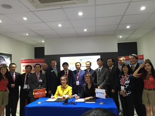 Vietjet closes 3-bln-USD engine deal at Singapore Airshow ảnh 1 Vietjet closes 3-bln-USD engine deal at Singapore Airshow ảnh 1
