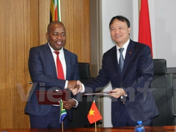 Vietnam, South Africa discuss 3 bln USD trade turnover ảnh 1 Vietnam, South Africa discuss 3 bln USD trade turnover ảnh 1