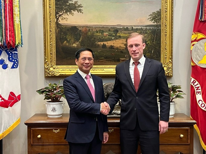 Foreign Minister meets US National Security Advisor, USAID Administrator ảnh 1 Foreign Minister meets US National Security Advisor, USAID Administrator ảnh 1