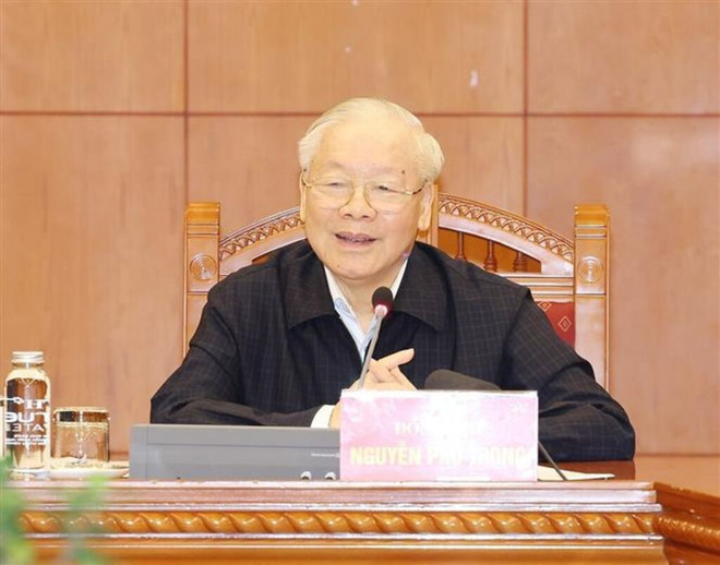 An Giang officials applaud Party chief’s speech on personnel affairs ảnh 1