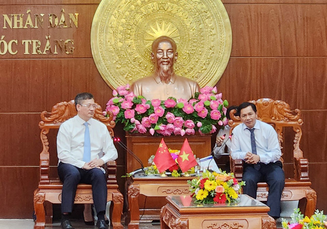 Chinese enterprises explore investment opportunities in Soc Trang ảnh 1 Chinese enterprises explore investment opportunities in Soc Trang ảnh 1