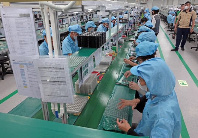 Industrial production expands over 6% year on year in Q1: MoIT ảnh 1 Industrial production expands over 6% year on year in Q1: MoIT ảnh 1