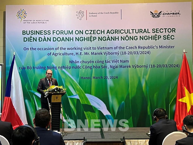 Vietnam, Czech Republic eye to expand agricultural cooperation ảnh 1 Vietnam, Czech Republic eye to expand agricultural cooperation ảnh 1