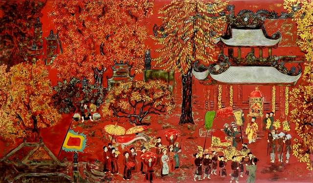 Vietnamese artworks to be auctioned online ảnh 1 Vietnamese artworks to be auctioned online ảnh 1