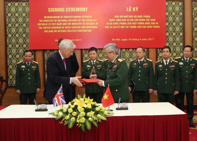 Vietnam, UK boost defence cooperation ảnh 1 Vietnam, UK boost defence cooperation ảnh 1