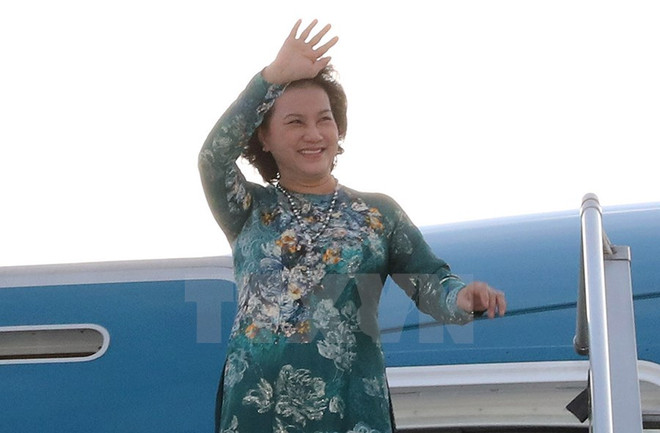 Top legislator begins official visit to Czech Republic ảnh 1