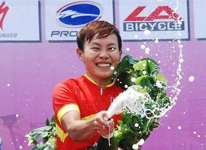 Vietnamese racer leads Tour of Thailand after two stages ảnh 1
