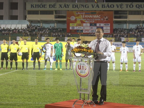U19 international football champs kicks off in Nha Trang ảnh 1 U19 international football champs kicks off in Nha Trang ảnh 1