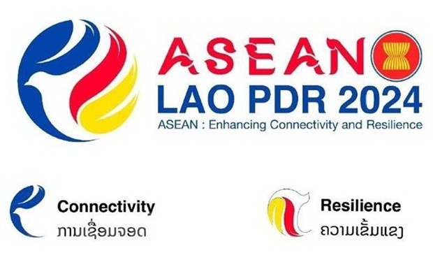 Laos announces theme, logo of ASEAN Chairmanship 2024 ảnh 1 Laos announces theme, logo of ASEAN Chairmanship 2024 ảnh 1