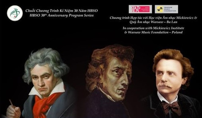 HCM City night concert to honour world’s most famous composers ảnh 1 HCM City night concert to honour world’s most famous composers ảnh 1
