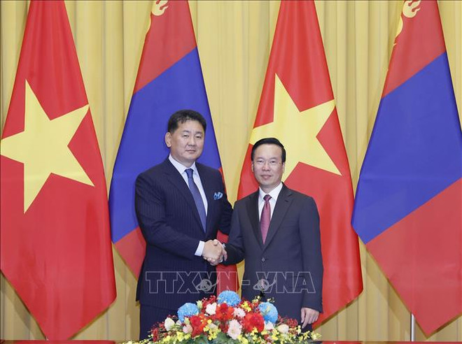 Vietnam treasures traditional friendship with Mongolia: President ảnh 1