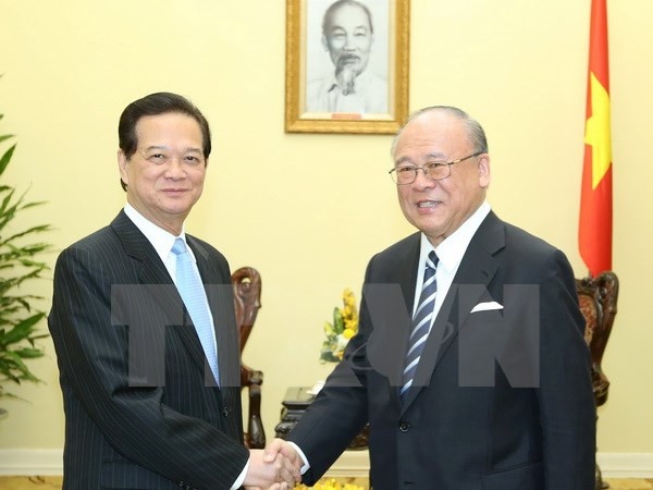PM hosts advisor to Japan-Vietnam parliamentary alliance ảnh 1 PM hosts advisor to Japan-Vietnam parliamentary alliance ảnh 1