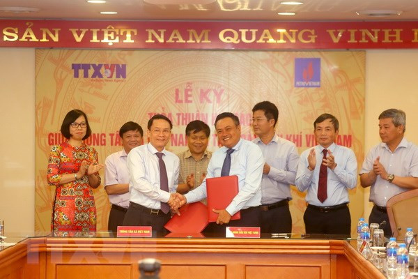 Vietnam News Agency, PetroVietnam sign agreement ảnh 1