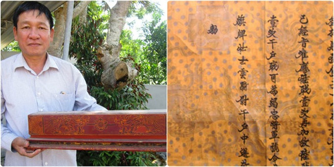 Researchers discover 18th century royal promotion decree ảnh 2