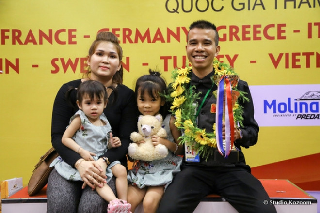 Vietnamese wins Three-Cushion Carom Billiards World Cup in HCM City ảnh 1 Vietnamese wins Three-Cushion Carom Billiards World Cup in HCM City ảnh 1