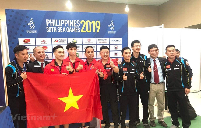 SEA Games 30: Historical table tennis gold medal for Vietnam ảnh 1