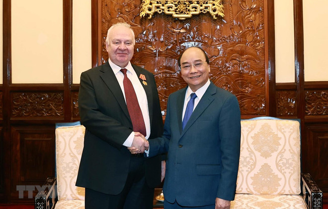 State President hosts outgoing Russian Ambassador ảnh 1 State President hosts outgoing Russian Ambassador ảnh 1