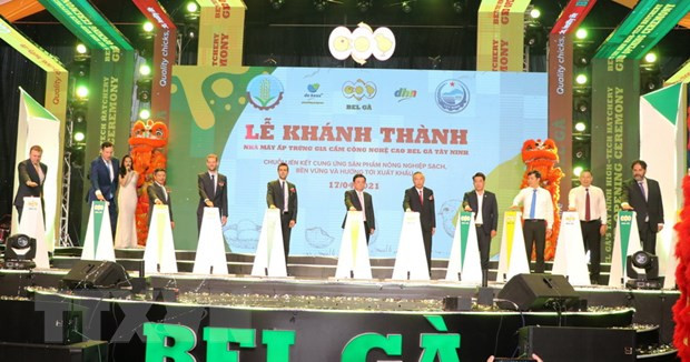 High-tech poultry incubation factory inaugurated in Tay Ninh ảnh 1