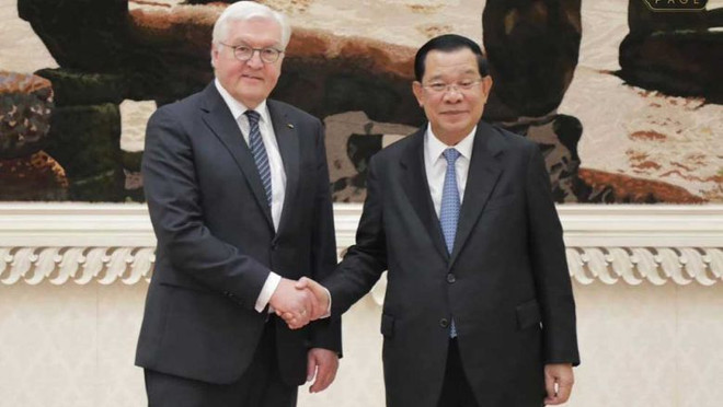 Germany aims to boost ties with Cambodia: German President ảnh 1 Germany aims to boost ties with Cambodia: German President ảnh 1