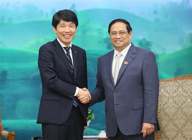 PM hosts Governor of Japan’s Gunma prefecture ảnh 1 PM hosts Governor of Japan’s Gunma prefecture ảnh 1