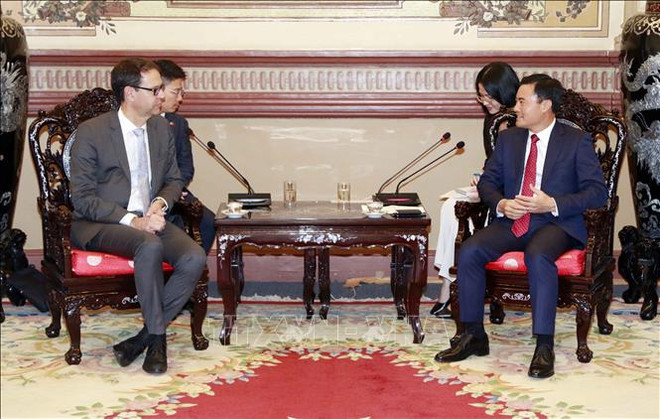 Swiss State Secretary welcomed in Ho Chi Minh City ảnh 1