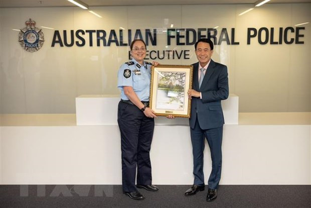 Deputy Minister of Public Security on working trip to Australia ảnh 1