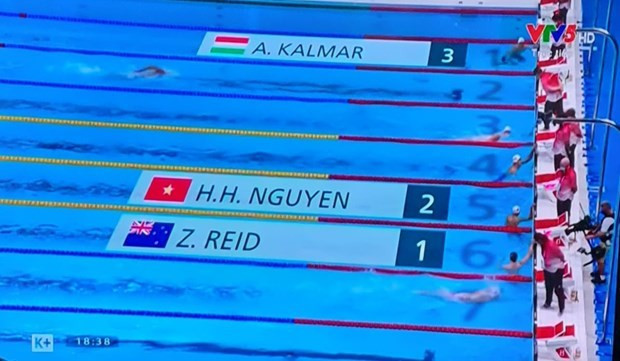 Swimmer Nguyen Huy Hoang to compete in men’s 1500m freestyle ảnh 1 Swimmer Nguyen Huy Hoang to compete in men’s 1500m freestyle ảnh 1