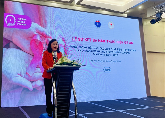 Project achieves significant results in improving breast cancer management ảnh 1 Project achieves significant results in improving breast cancer management ảnh 1