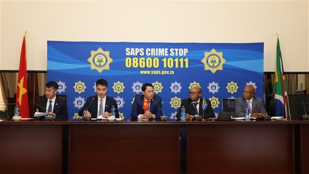 Vietnam, South Africa enhance cooperation in law enforcement ảnh 1