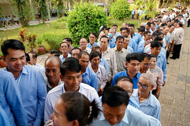 Cambodia’s ruling party wins 55 out of 58 seats in Senate election ảnh 1