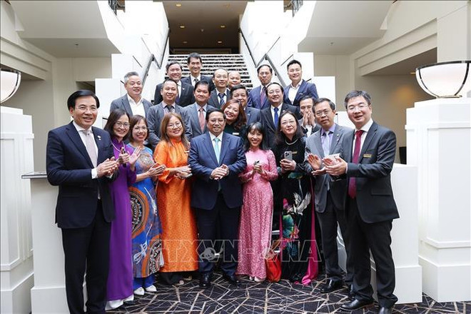 PM works with Vietnamese scholars and experts in Australia ảnh 2