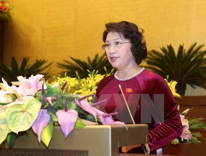 Discussions on discharge of National Election Council’s Vice Chairs ảnh 1