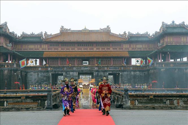 Hue Festival 2023 opens with re-enactment of Ban Soc ceremony ảnh 1