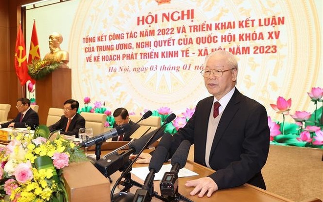 Party chief urges utilising opportunities for socio-economic development ảnh 1 Party chief urges utilising opportunities for socio-economic development ảnh 1