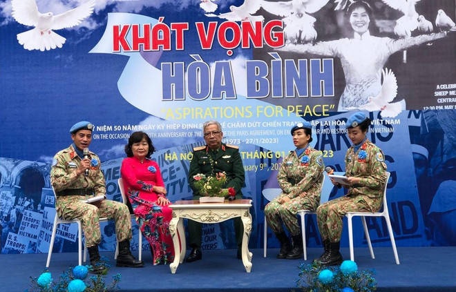 “Aspirations for Peace” marks 50th anniversary of Paris Agreement ảnh 1