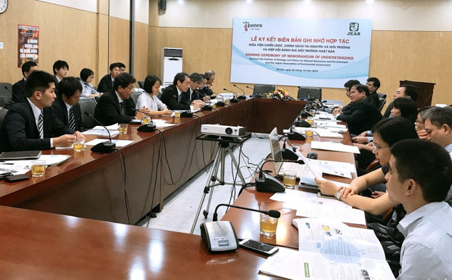 Japan helps Vietnam’s institute build capacity in environmental issues ảnh 1