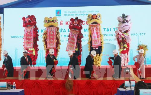 Construction starts on one-million-tonne Thi Vai LNG warehouse ảnh 1 Construction starts on one-million-tonne Thi Vai LNG warehouse ảnh 1