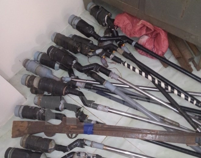 Police arrest four in online arms trafficking case ảnh 1