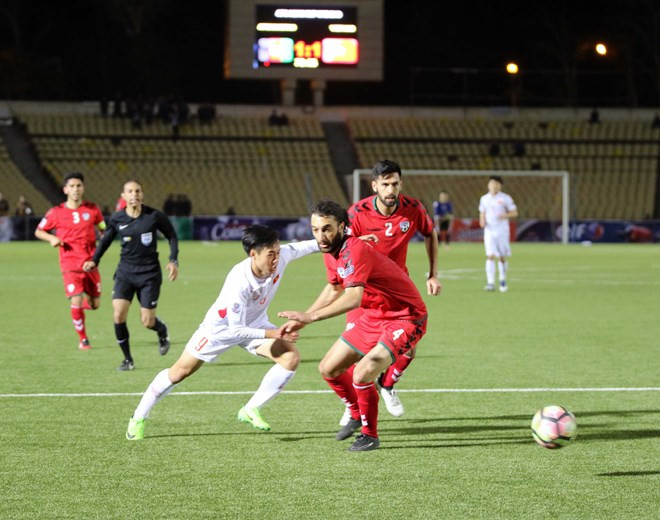 Vietnam, Afghanistan draw at Asian Cup 2019 qualifier ảnh 1