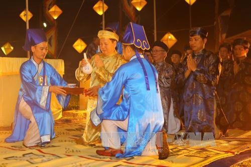 Thua Thien-Hue: ceremony prays for good weather, bumper crops ảnh 1