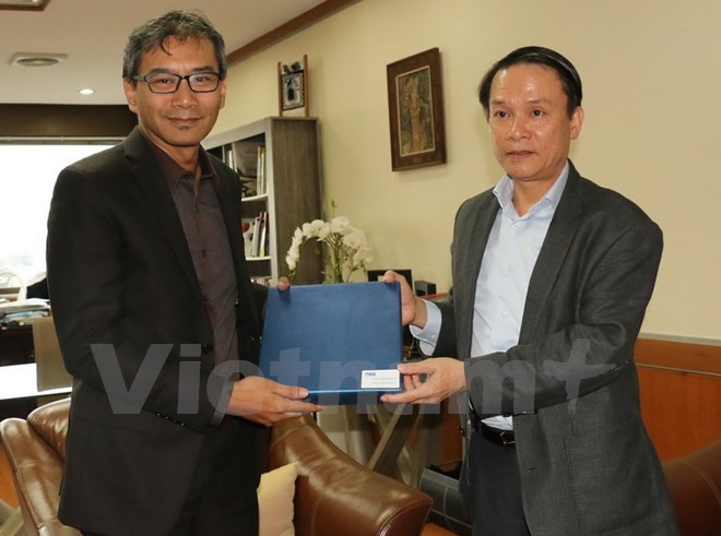 VNA, ANTARA bolster news cooperation ảnh 1