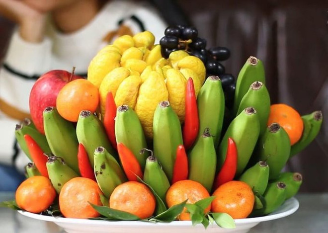 Tet fruit tray, indispensible part of Vietnamese culture ảnh 1